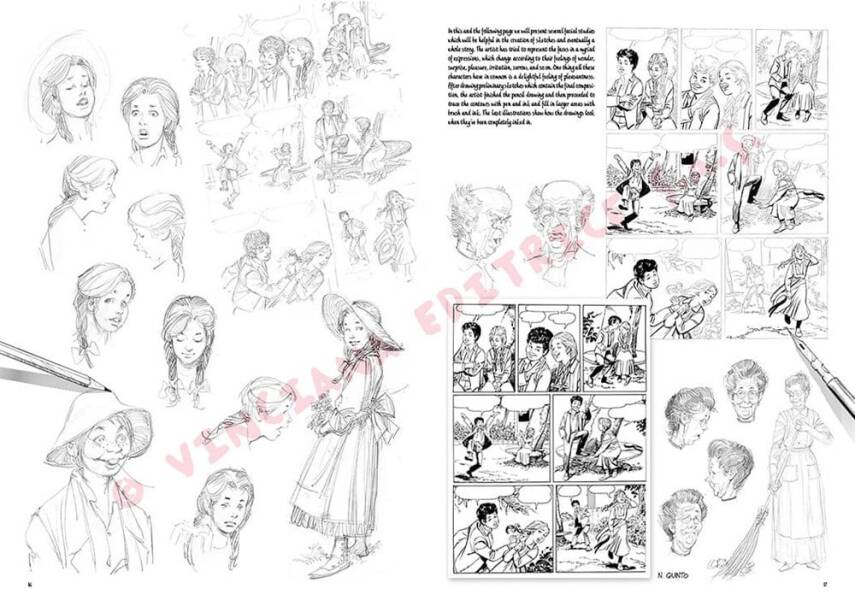 Leonardo Collection Desen Kitabı The Basics Of Comics N: 35 Resimli Mizah Çizim Temelleri N: 35 - 2