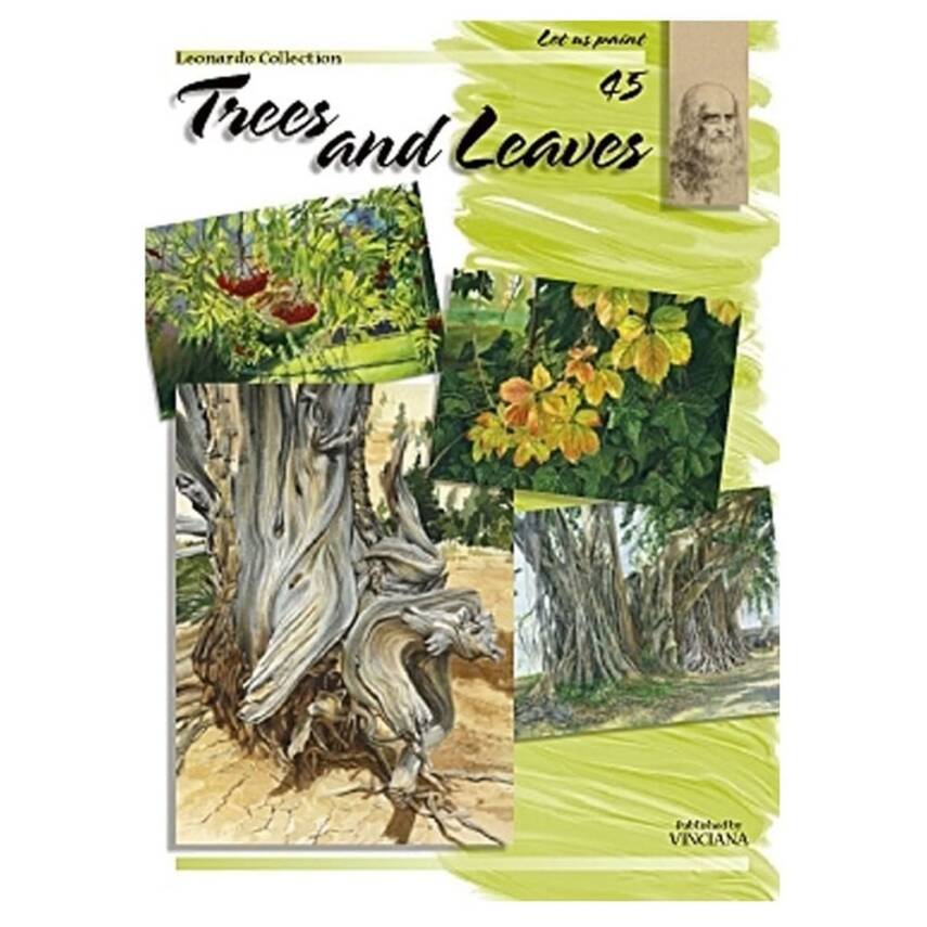 Leonardo Collection Desen Kitabı Trees And Leaves N: 45 Ağaçlar ve Yapraklar N: 45 - 2