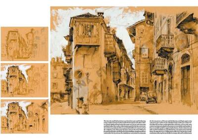 Leonardo Collection Drawing Book Architectural Scenes N: 43 Architectural Scenes N: 43 (1)