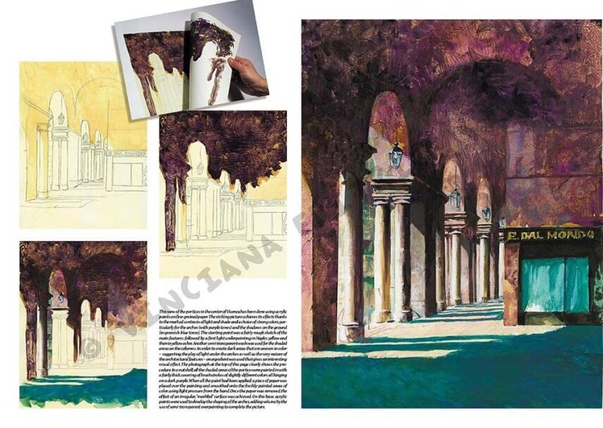 Leonardo Collection Drawing Book Architectural Scenes N: 43 Architectural Scenes N: 43 - 3