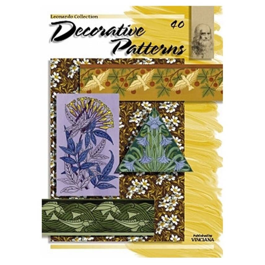 Leonardo Collection Drawing Book Decorative Patterns N: 40 Decorative Patterns N: 40 - 5