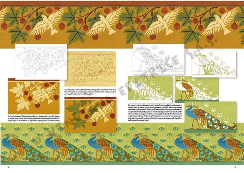 Leonardo Collection Drawing Book Decorative Patterns N: 40 Decorative Patterns N: 40 - 3