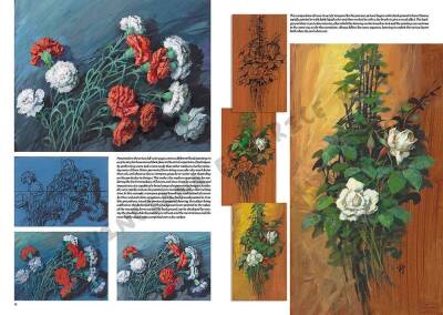 Leonardo Collection Drawing Book Flowers N: 21 Flowers N: 21 - 3