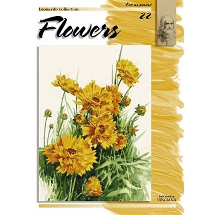 Leonardo Collection Drawing Book Flowers N: 22 Flowers N: 22 - 5