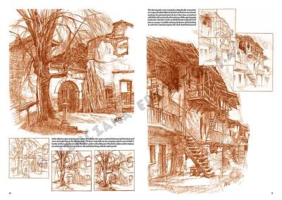 Leonardo Collection Drawing Book Landsapes N: 17 Landscapes N: 17 - 4