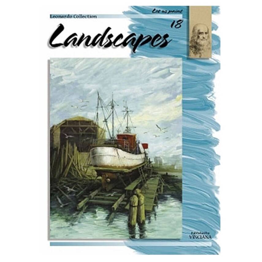 Leonardo Collection Drawing Book Landsapes N: 18 Landscapes N: 18 - 1