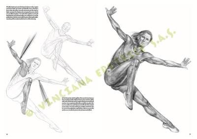 Leonardo Collection Drawing Book Nudes No: 10 Nude Drawing N: 10 - 2