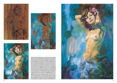 Leonardo Collection Drawing Book Nudes No: 7 Nude Drawing N: 7 - 3