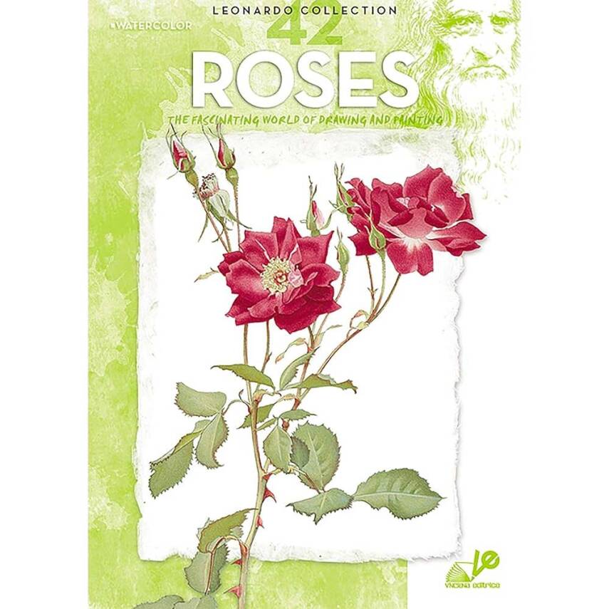 Leonardo Collection Drawing Book Roses N: 42 Roses N: 42 - 1