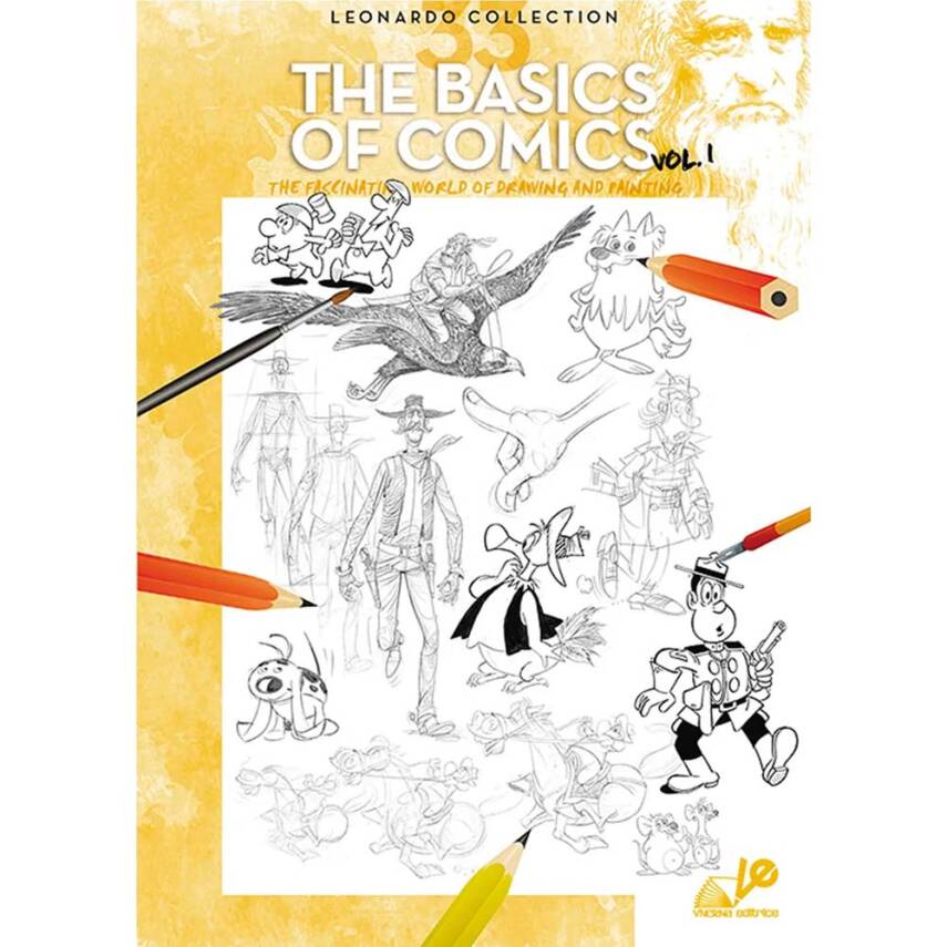 Leonardo Collection Drawing Book The Basics Of Comics N: 33 Illustrated Humor Drawing Basics N: 33 - 1