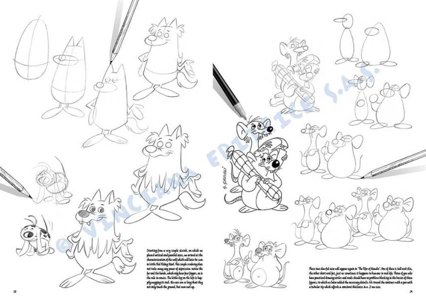 Leonardo Collection Drawing Book The Basics Of Comics N: 33 Illustrated Humor Drawing Basics N: 33 - 4