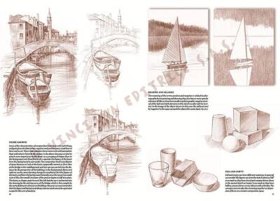 Leonardo Collection Drawing Book The Fundamentals Of Drawing N: 1 Basic Drawing Rules No: 1 - 3