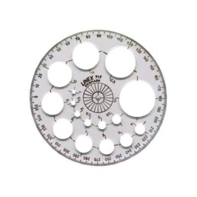 Linex 360 Degree Circle Template 71F
