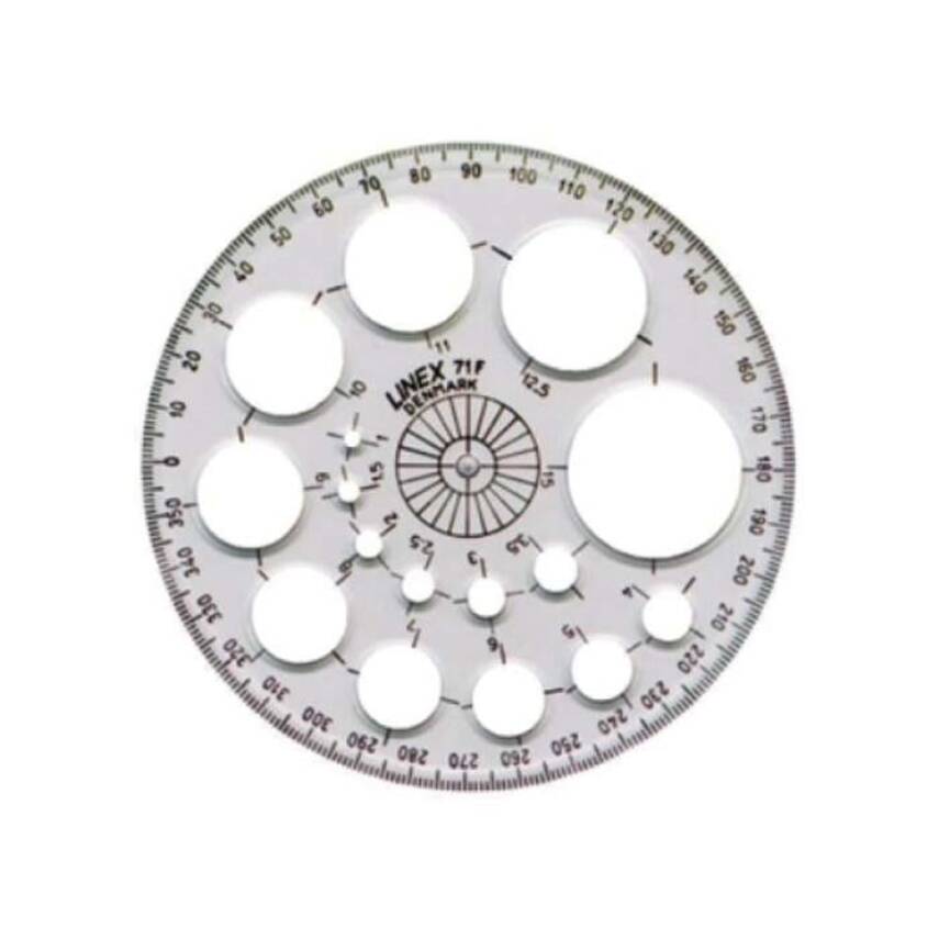 Linex 360 Degree Circle Template 71F - 1