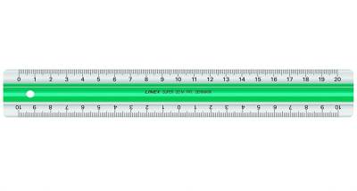 Linex Non-Slip Ruler 20 Cm - 1