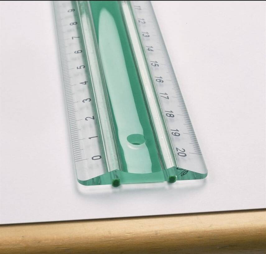 Linex Non-Slip Ruler 40 Cm - 1