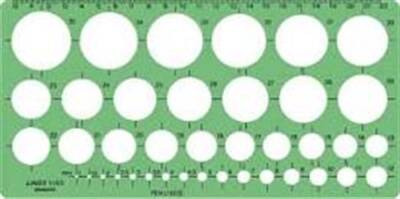 Linex Round Template Ruler 1116S