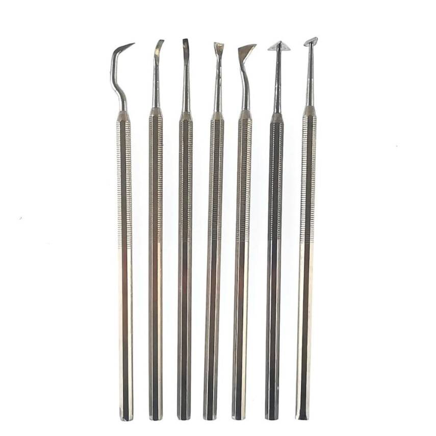Lutart Modeling Set Steel 7 Piece Set Lsr-226 - 1