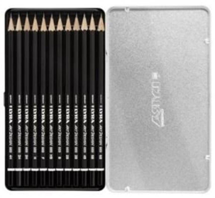 Lyra Art Design 12-Piece Metal Box Mixed Degrees - 2