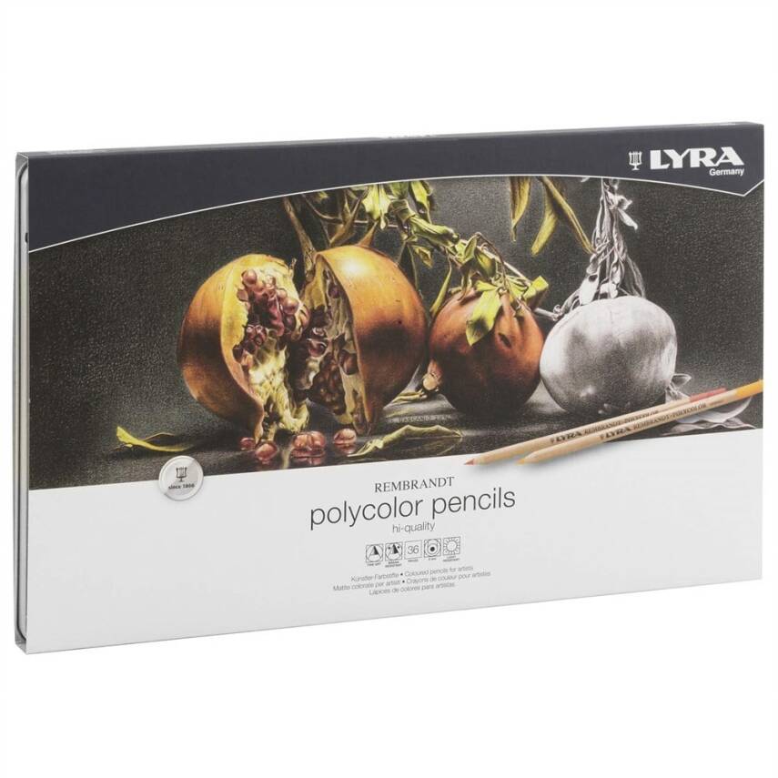 Lyra Rembrand Polycolor Metal Box of 36 - 1
