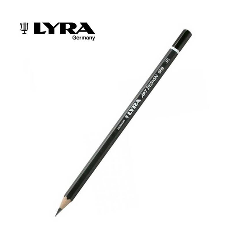 Lyra Rembrandt Art Design Graduated Pencil 3B - 1