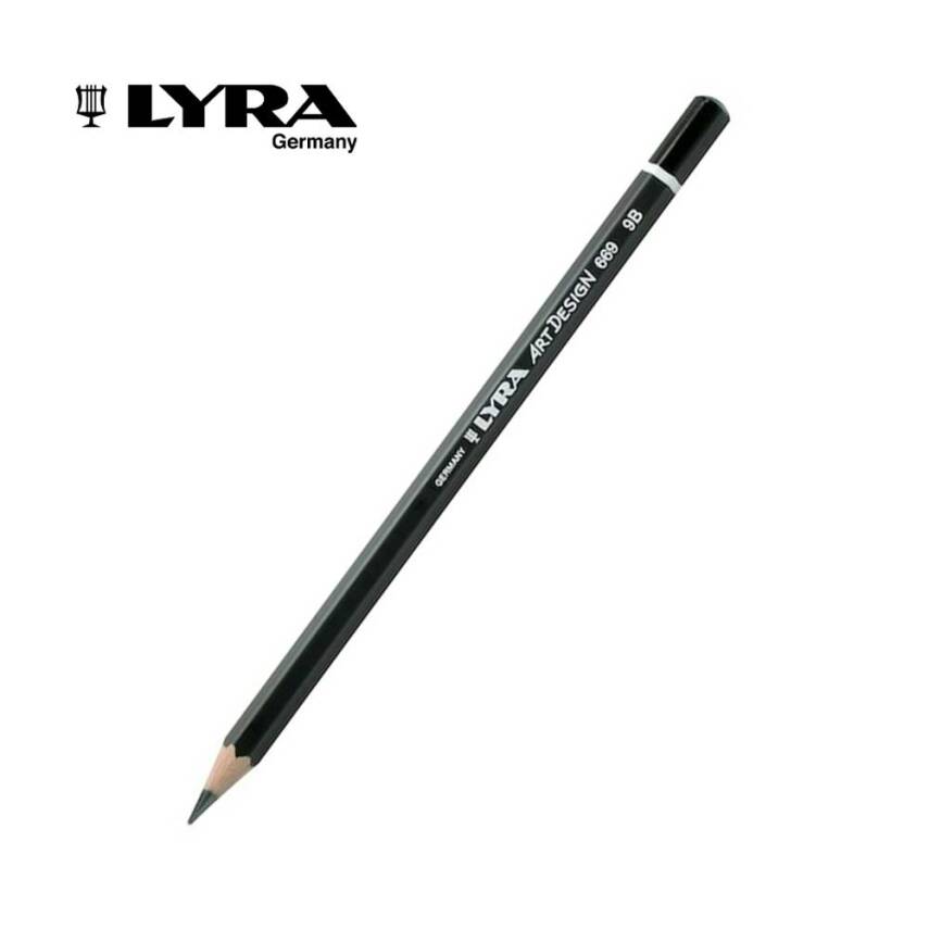 Lyra Rembrandt Art Design Graduated Pencil 9B - 1