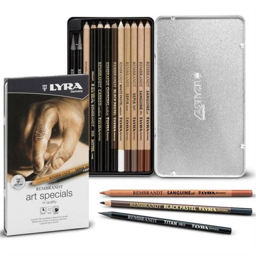 Lyra Rembrandt Art Specials Set of 12 Metal Box - 1