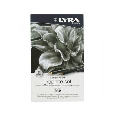 Lyra Rembrandt Graphite Graduated Pencil Set of 12 - 2