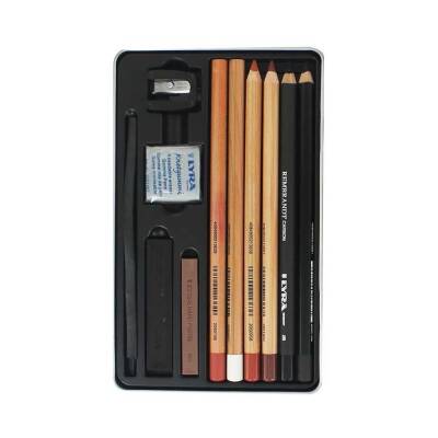 Lyra Rembrandt Sketching Set 11pcsMetal Box (1)