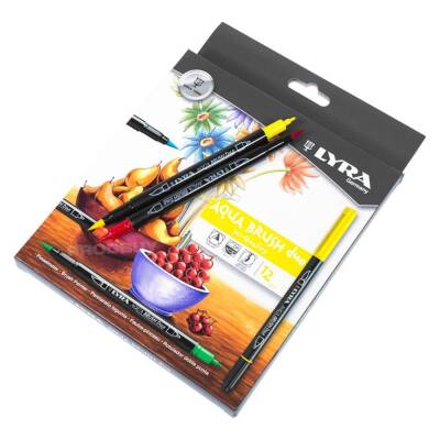 Lyra Waterable Aqua Brush Prayer Brush Tip Set of 12