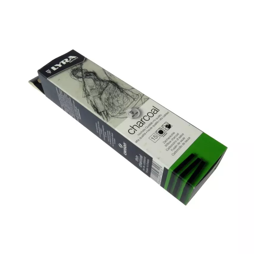 Lyra Willow Charcoal Doğal Füzen 3-4mm 15 Adet - 3