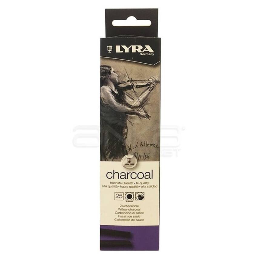 Lyra Willow Charcoal Doğal Füzen 5-6mm 25 Adet 5550021 - 1