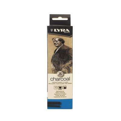 Lyra Willow Charcoal Natural Charcoal 2-10mm 10 Pieces