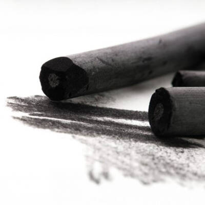 Lyra Willow Charcoal Natural Charcoal 2-10mm 10 Pieces - 3