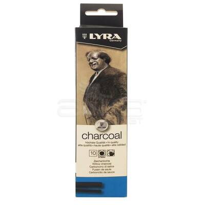 Lyra Willow Charcoal Natural Charcoal 2-10mm 10 Pieces - 1
