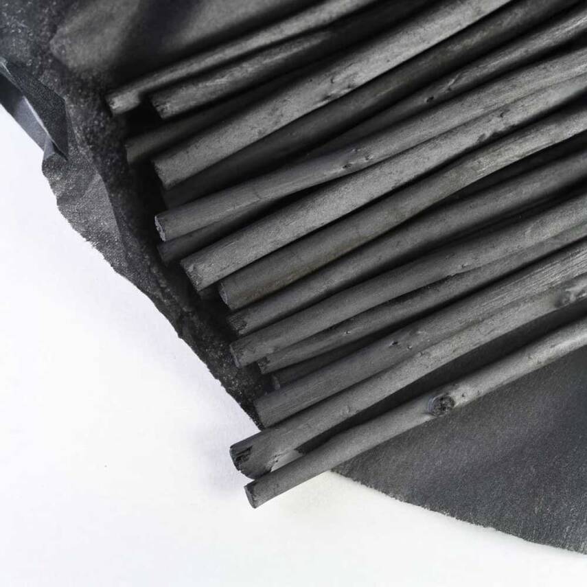 Lyra Willow Charcoal Natural Charcoal 3-4mm 15 Pieces - 2