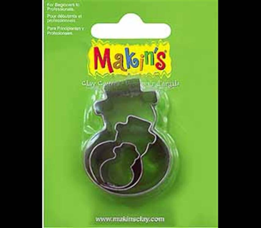 Makin's Clay Kesme Kalıbı Karadam 3 Parça - 1