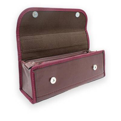 Malzeme Çantası Suni Deri Bordo - 2