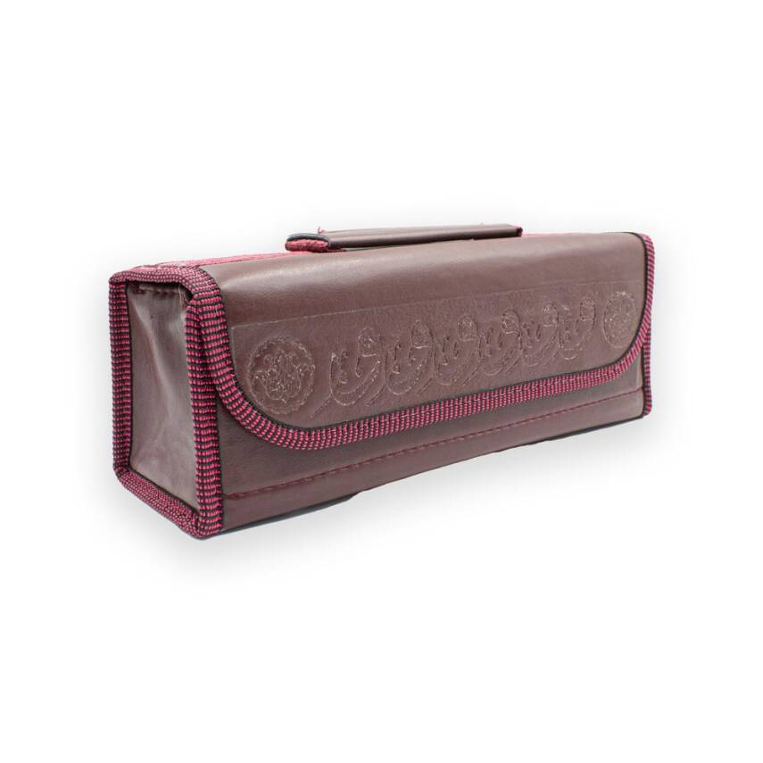 Malzeme Çantası Suni Deri Bordo - 4