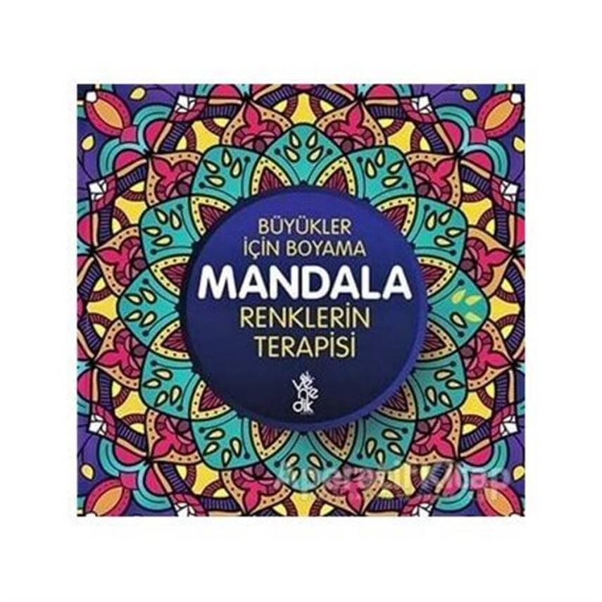 Mandala Renklerin Terapisi Büyükler İçin Boyama - 1