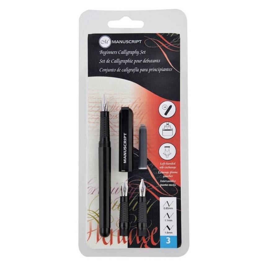 Manuscript Calligraphy Set Left Cut 1235L - 1