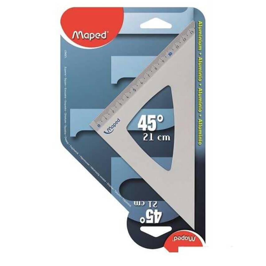 Maped Gönye 21/45 Alüminyum - 1
