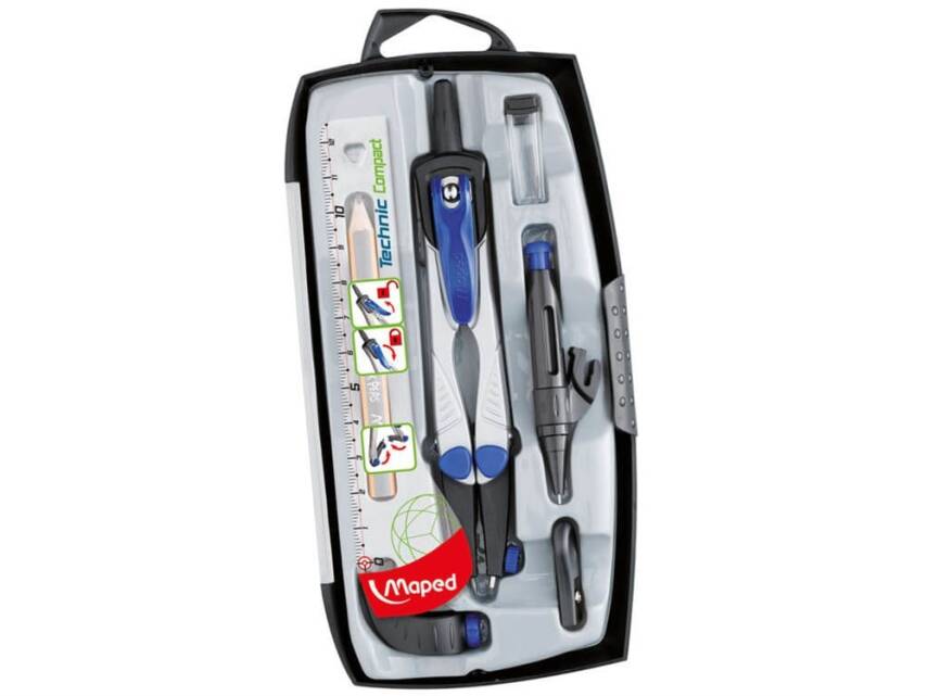 Maped Pergel Seti Technıc Compact 7'li Ayaklı - 1