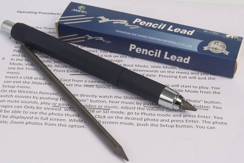 Maries Lead Holder Portmin Versatil Kalem Yedekli Set 5.6 mm - 2