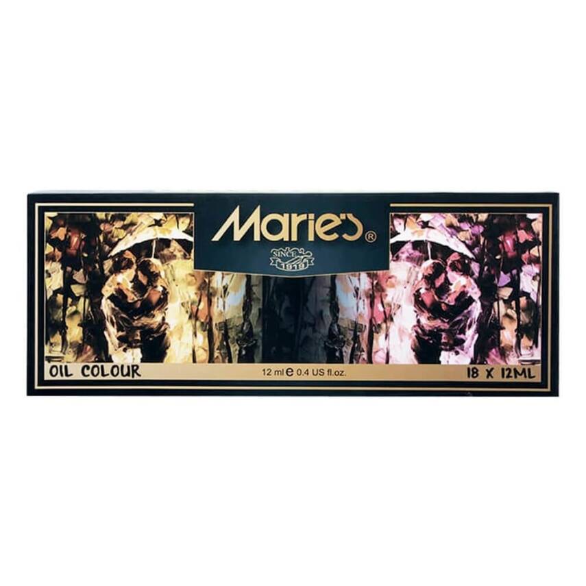 Maries Oil Paint 18X12Ml - 1