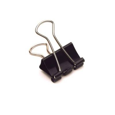 Mas Binder Clip Black 32mm