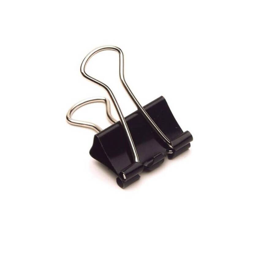 Mas Binder Clip Black 32mm - 1