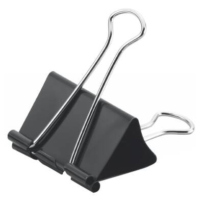 Mas Binder Clip Black 41mm