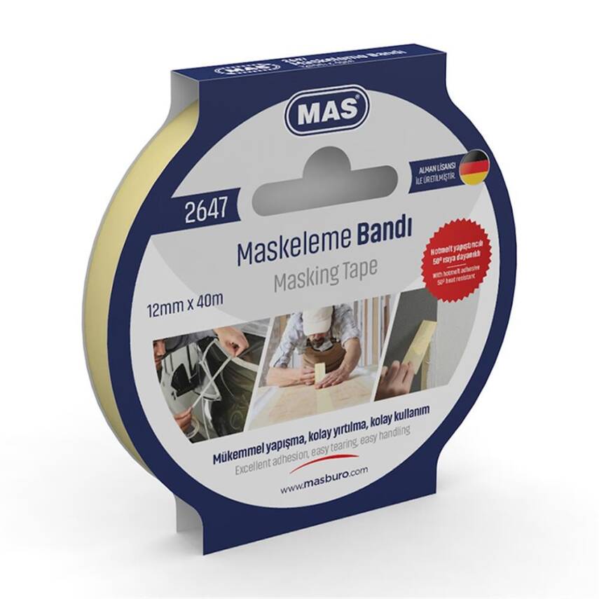 Mas Maskeleme Bandı 12 x 40 mm 2647 - 1
