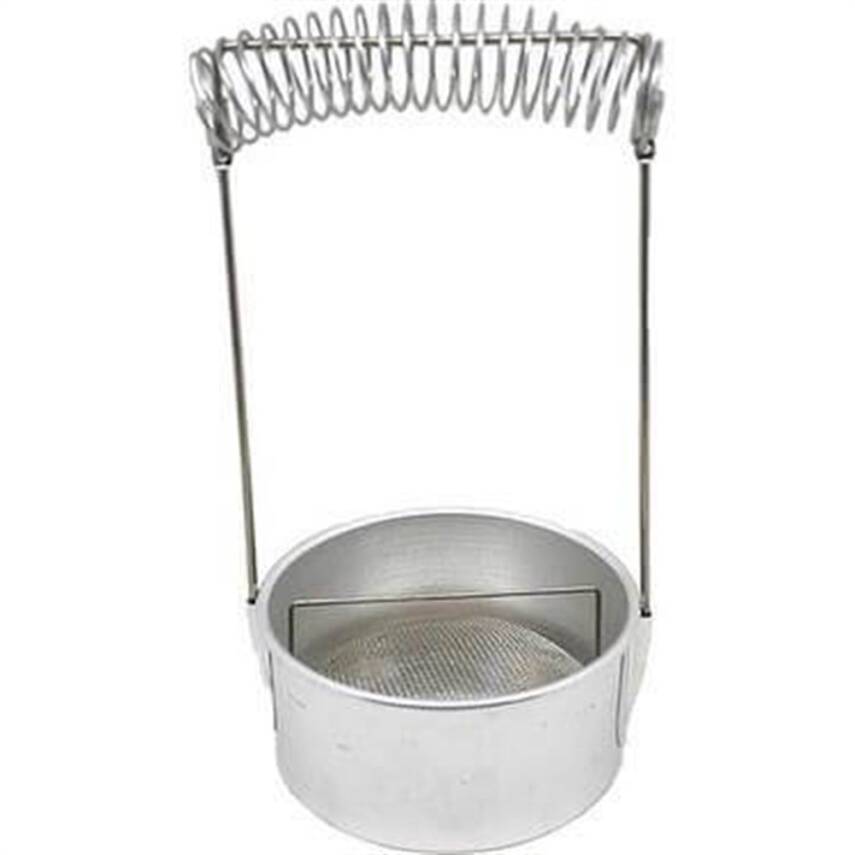 Metal Brush Cleaning Container - 1